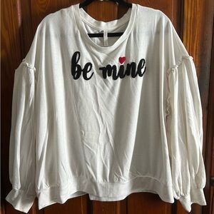 2X - xhilaration Valentines Top